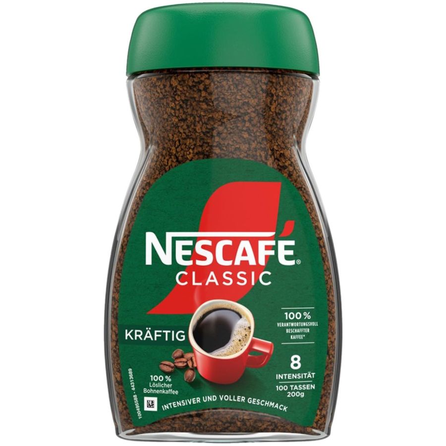 Nescafé Classic Kraftig Instant Soluble Coffee 200 g
