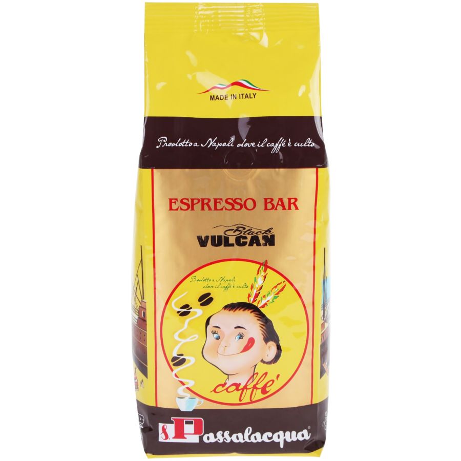 Passalacqua Black Vulcan 500 g kaffebönor