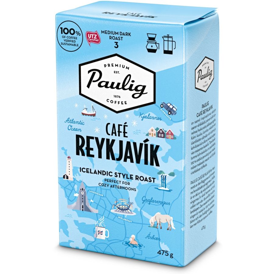Paulig Café Reykjavík 475 g Ground Coffee