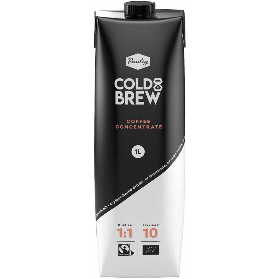 Paulig FTO Cold Brew kallbryggt kaffekoncentrat 1 l