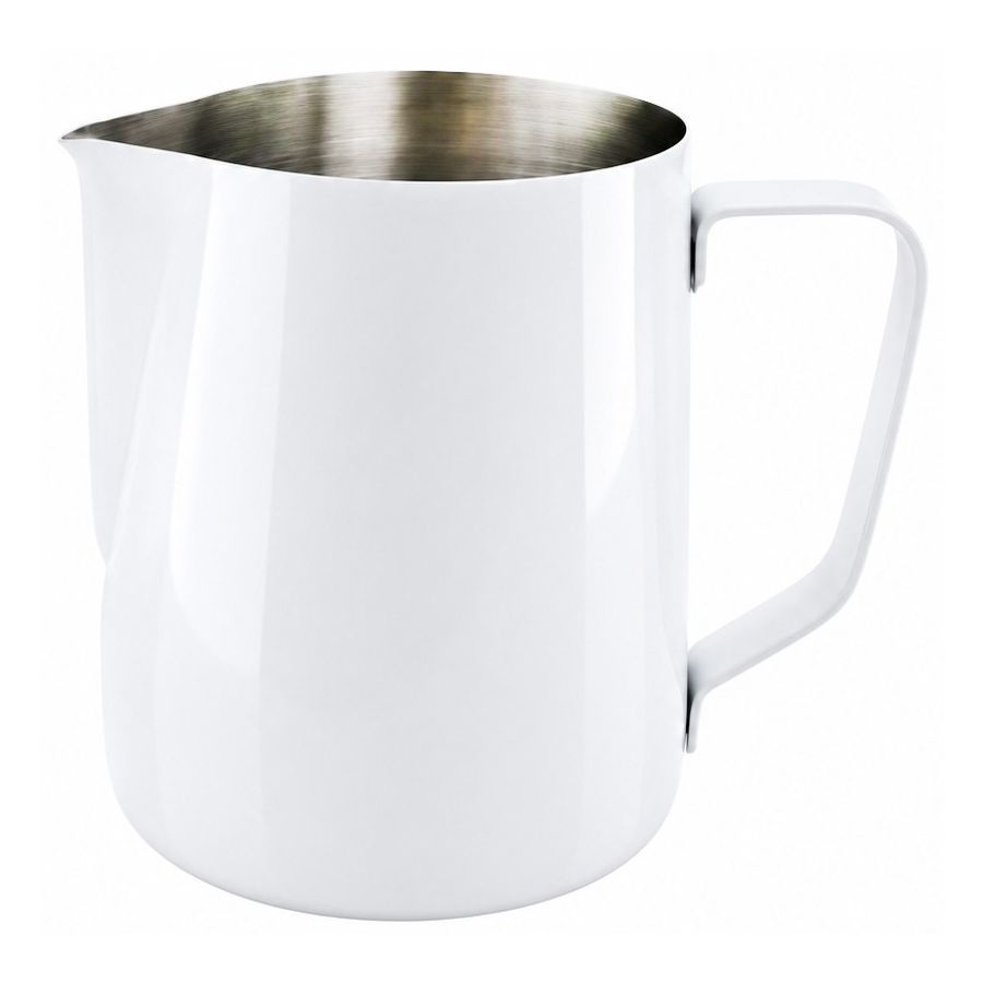 Rhino Coffee Gear Pro Stealth mjölkskumningskanna 600 ml, vit