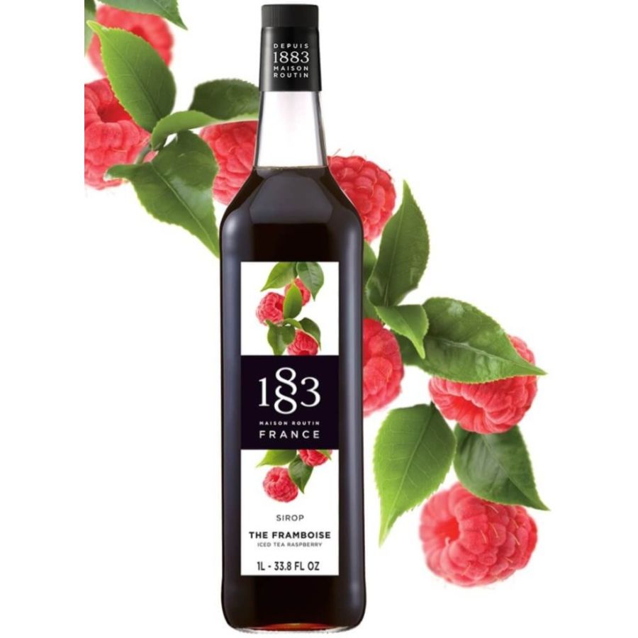 Maison Routin 1883 Iced Tea Raspberry syrup 1000 ml