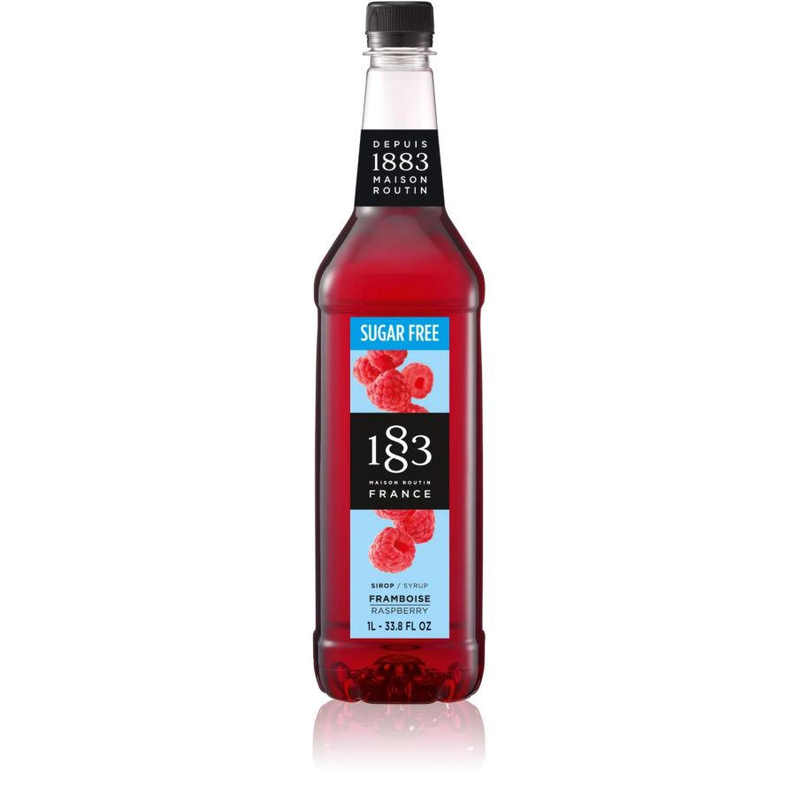 Maison Routin 1883 Sugar Free Raspberry sockerfri syrup 1000 ml