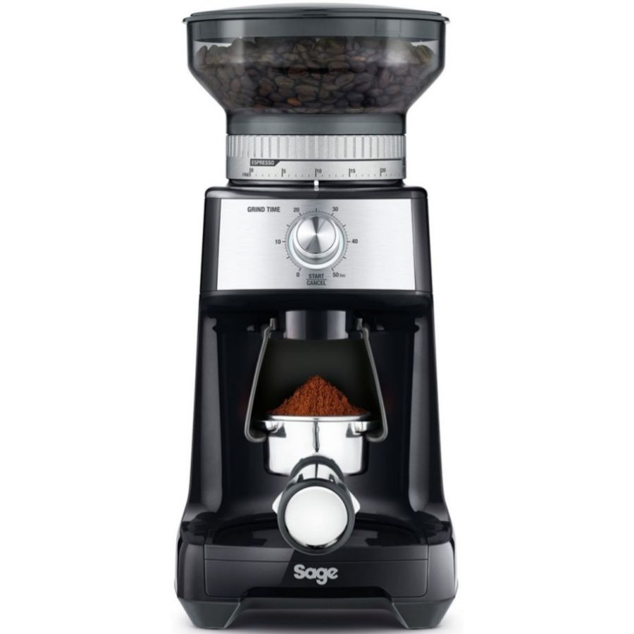 Sage the Dose Control Pro Coffee Grinder, Black Truffle