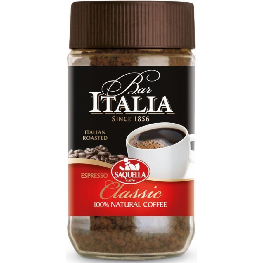 Saquella Saquella Bar Italia Espresso Classical snabbkaffe 100 g