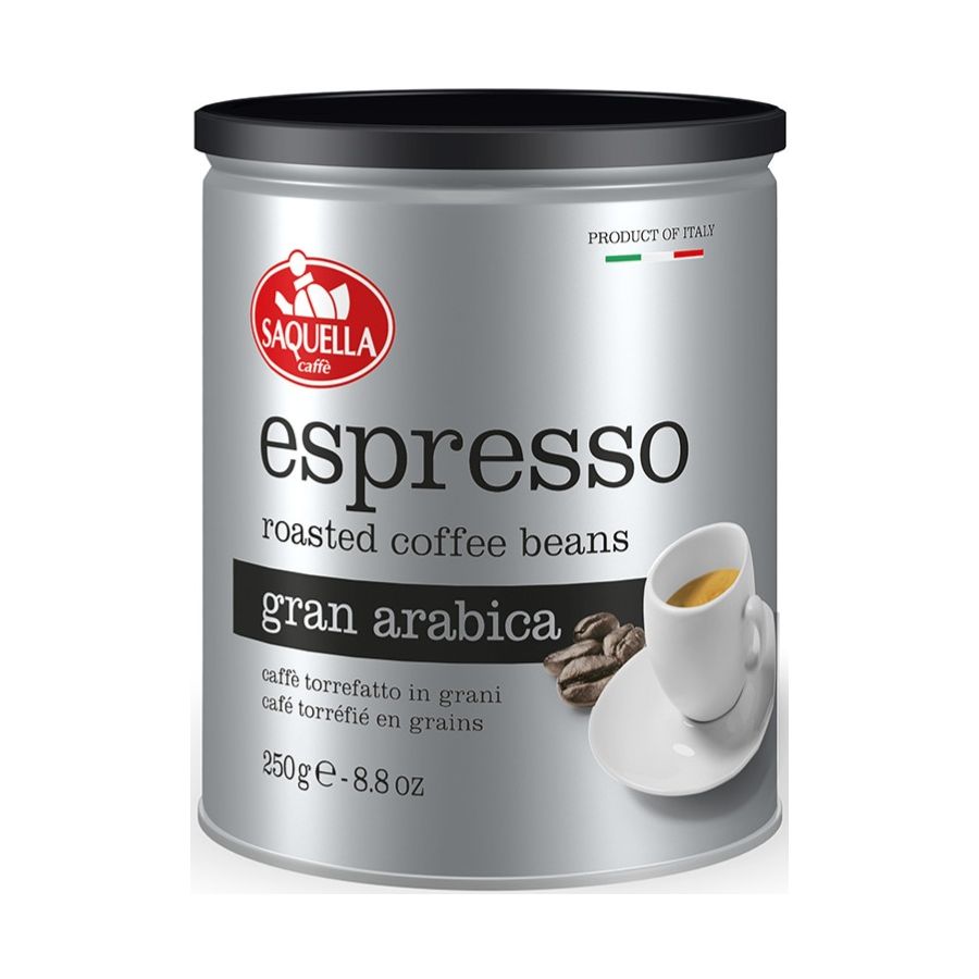 Saquella Espresso Gran Arabica 250 g kaffebönor