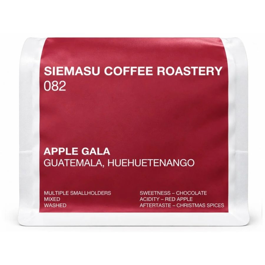 Siemasu Coffee Apple Gala 250 g kaffebönor