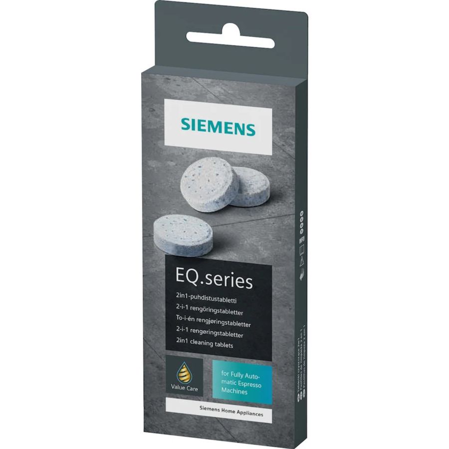 Siemens EQ.series rengöringstabletter för kaffemaskin, 10 st