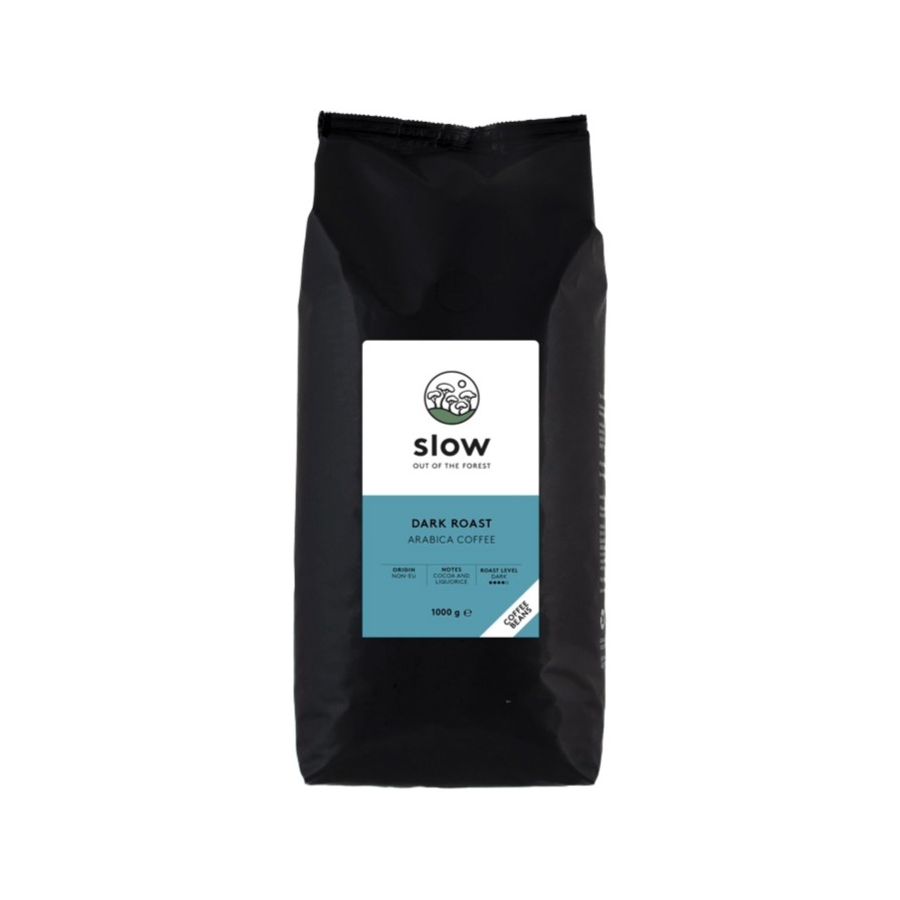 Slow Forest Dark Roast 1 kg kaffebönor
