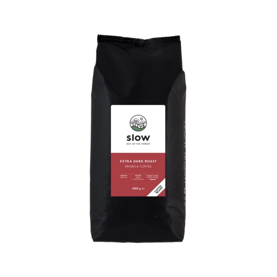 Slow Forest Extra Dark Roast 1 kg kaffebönor