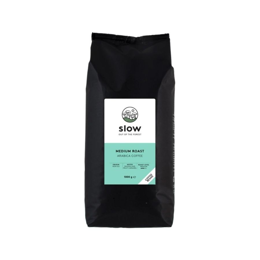 Slow Forest Medium Roast 1 kg kaffebönor