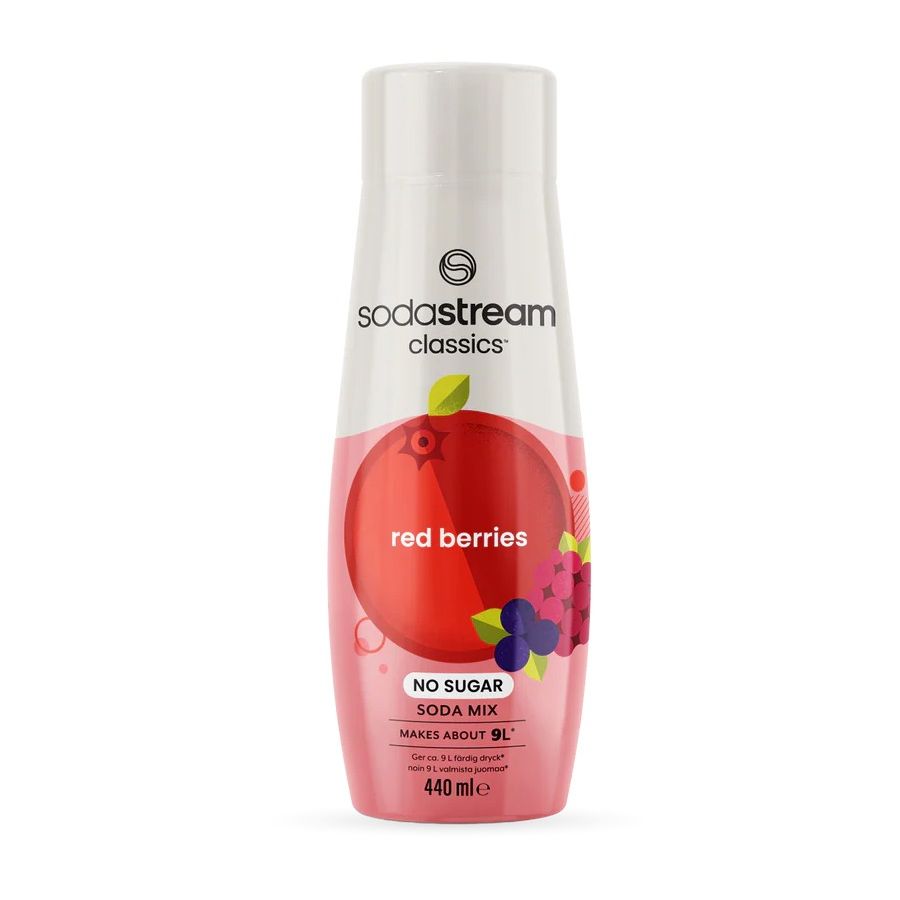 SodaStream Red Berries No Sugar dryckeskoncentrat 440 ml