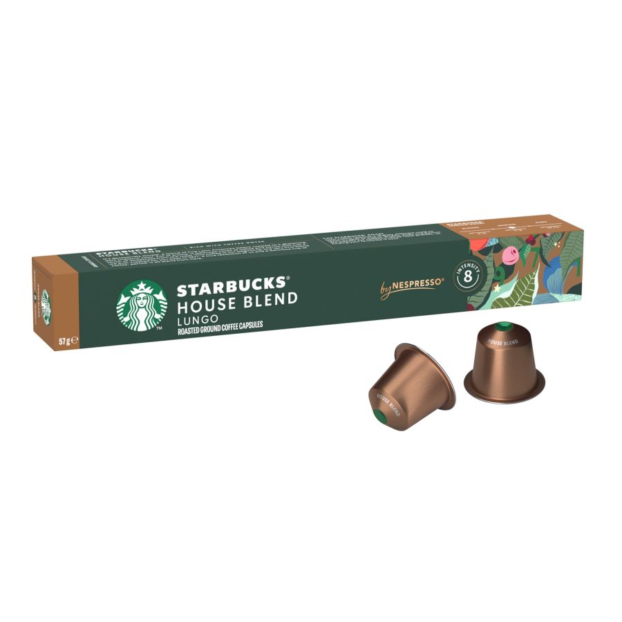 Starbucks House Blend Nespresso-kompatibla kaffekapslar 10 st.