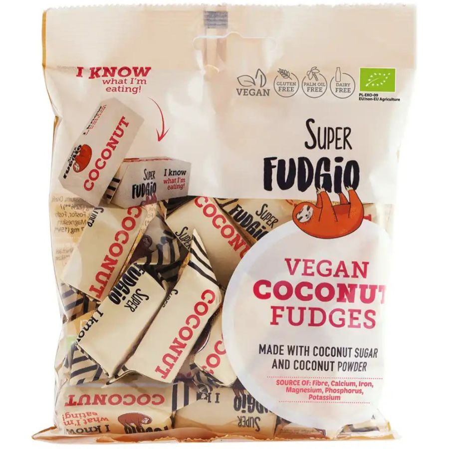 Super Fudgio vegansk kokosfudge 150 g