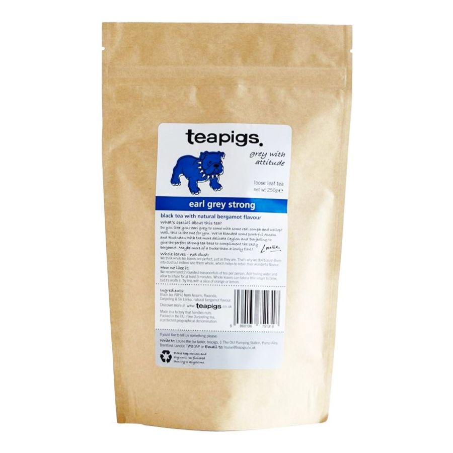 Teapigs Earl Grey Strong lösbladigt te 250 g