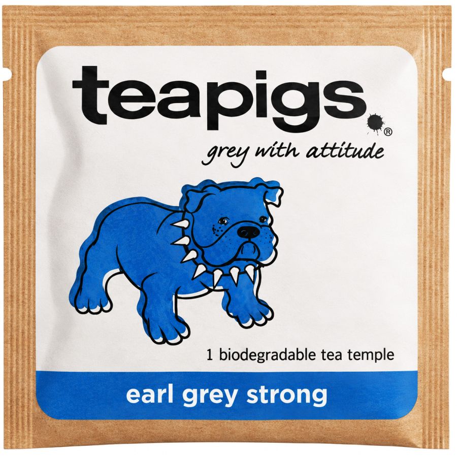 Teapigs Earl Grey Strong, låda med 50 tepåsar