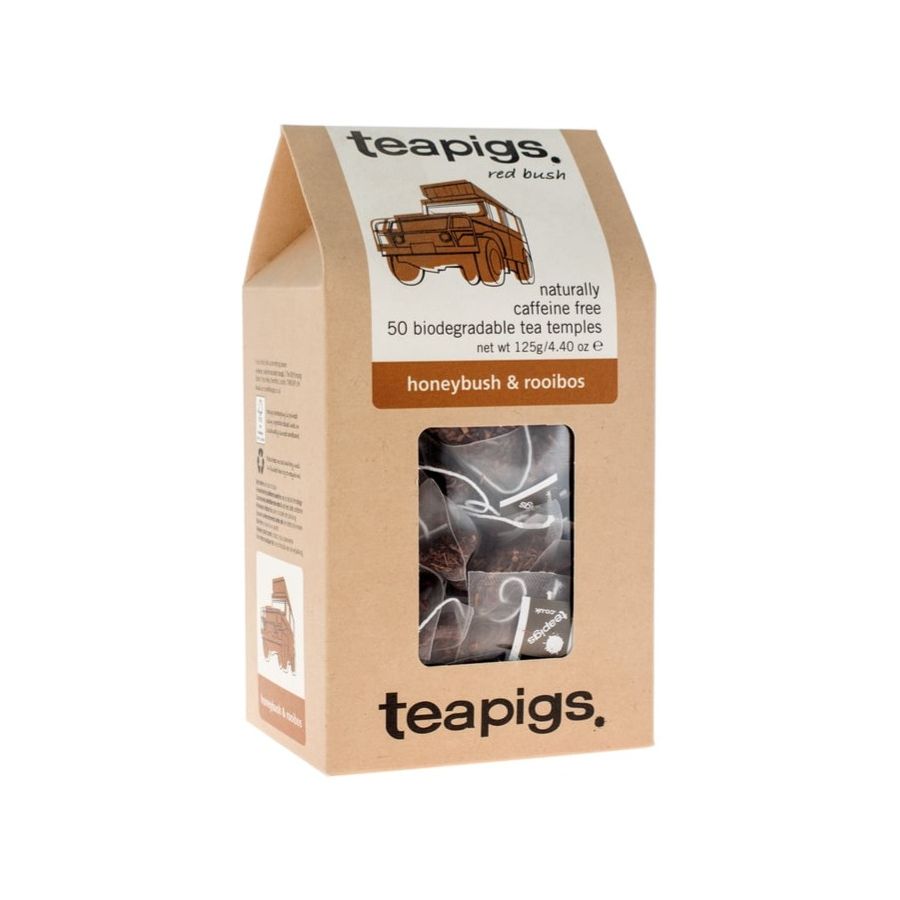 Teapigs Honeybush & Rooibos 50 tepåsar