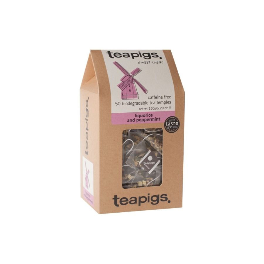 Teapigs Liquorice & Peppermint Tea 50 tepåsar