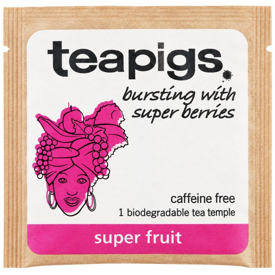Teapigs Super Fruit, Box 50 Tea Bags