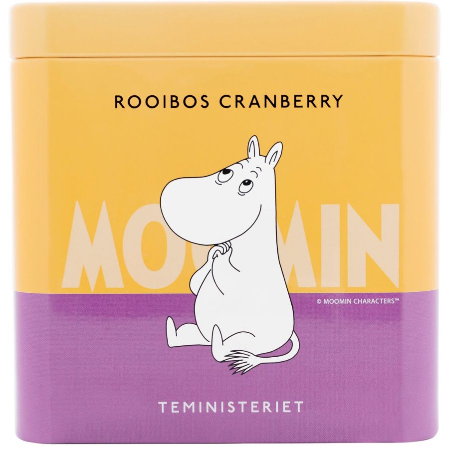 Teministeriet Moomin Rooibos Cranberry löst te 100 g