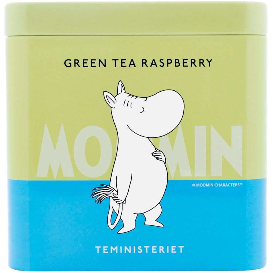 Teministeriet Moomin Green Tea Raspberry löste te 100 g