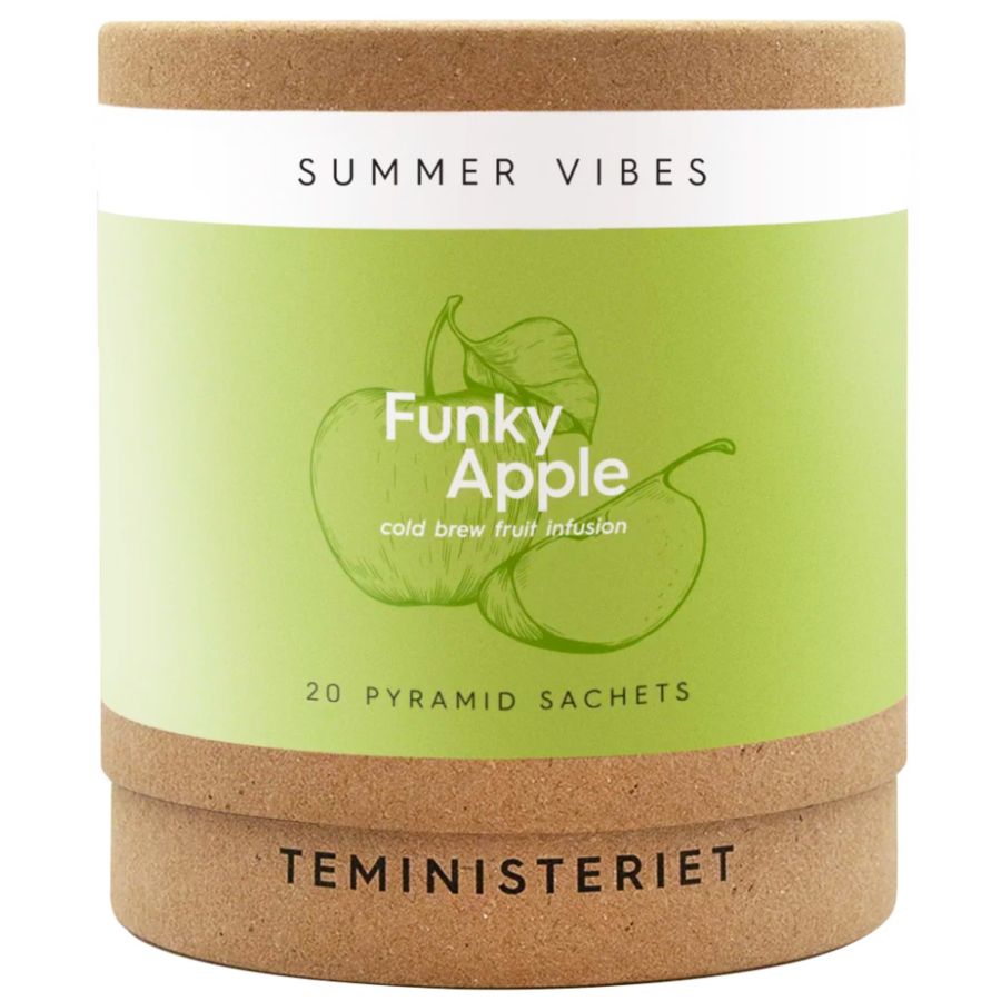 Teministeriet Summer Vibes Funky Apple Cold Brew -te, 20 tepåsar