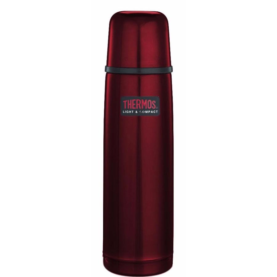 Thermos FBB 500 ml Vacuum Insulated Bottle, Midnight Red