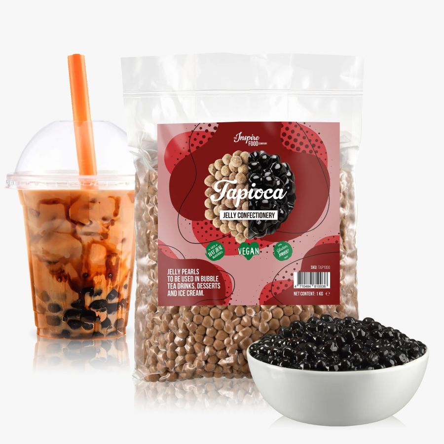 TIFC Tapioca Boba Bubble Tea Pearls 1 kg