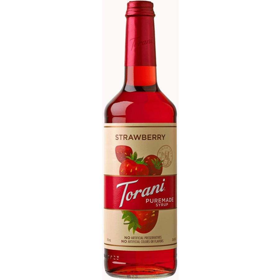 Torani Puremade Strawberry smaksirap 750 ml