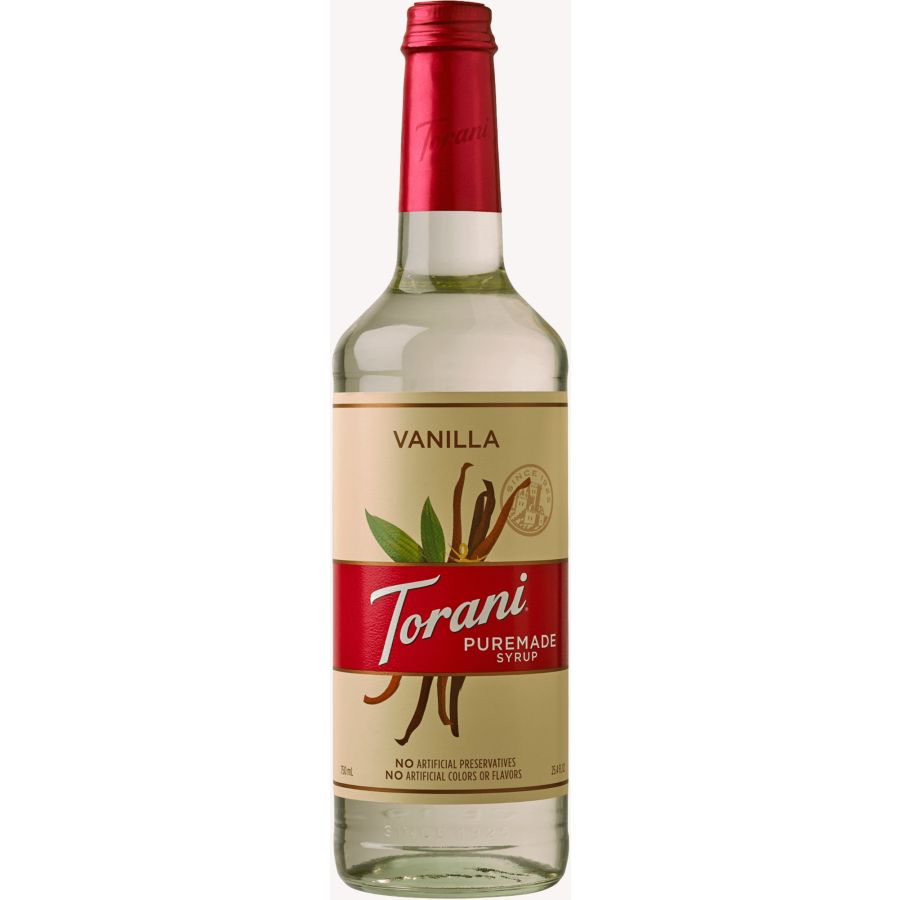 Torani Puremade Vanilla Syrup 750 ml
