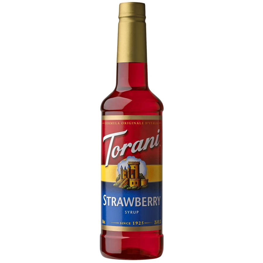 Torani Strawberry smaksirap 750 ml PET