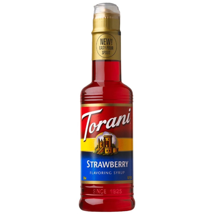 Torani Strawberry smaksirap 375 ml PET