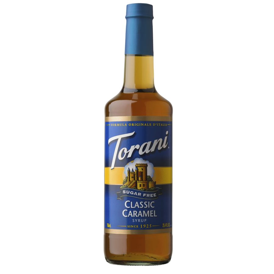 Torani Sugar Free Classic Caramel Syrup 750 ml