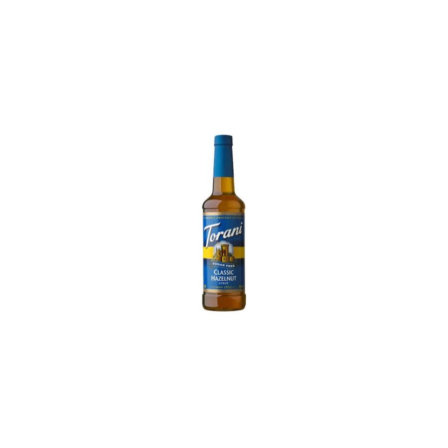 Torani Sugar Free Classic Hazelnut sockerfri smaksirap 750 ml PET