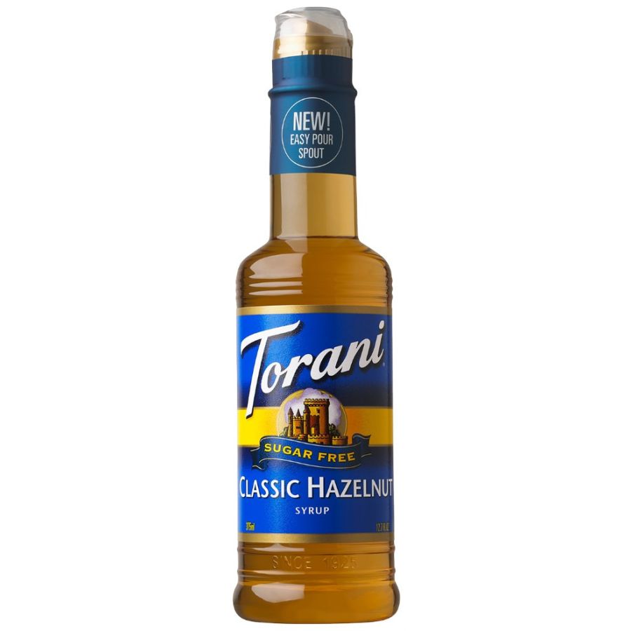 Torani Sugar Free Classic Hazelnut sockerfri smaksirap 375 ml PET