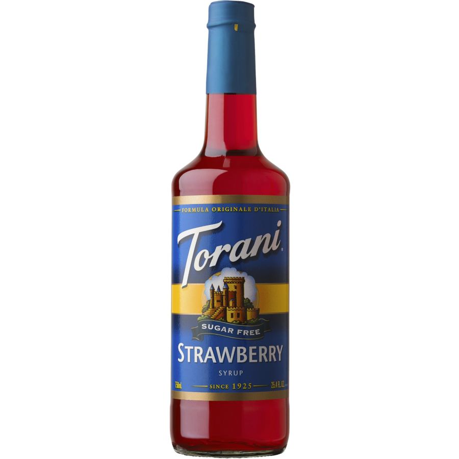 Torani Sugar Free Strawberry Syrup 750 ml