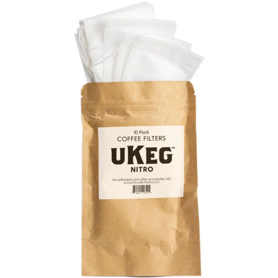 GrowlerWerks uKeg Nitro Coffee Filters kaffefilter 10 st.