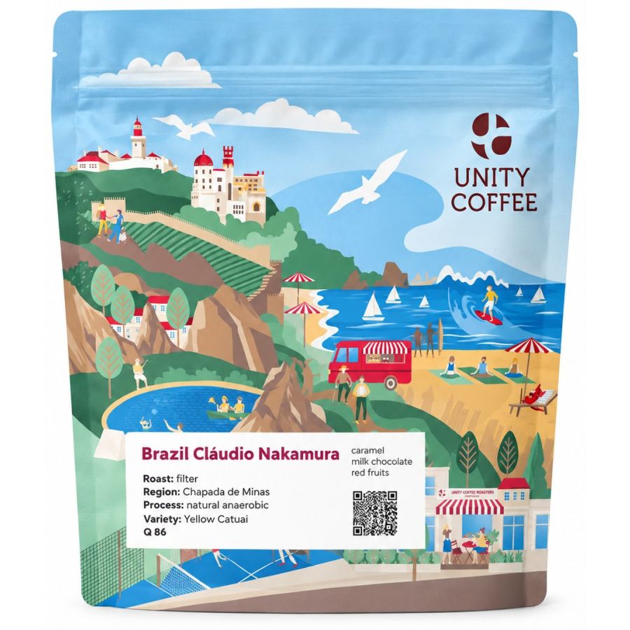 Unity Coffee Brazil Claudio Nakamura 250 g kaffebönor