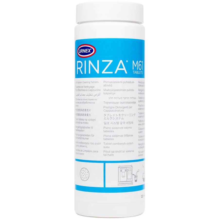 Urnex Rinza M61 Milk System Cleaning Tablets 120 pcs