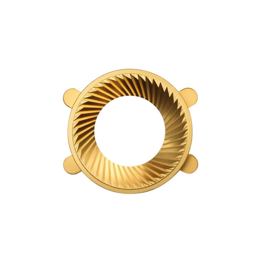 Varia VS6 Supernova Gold Titanium 58 mm Flat Burrs -malverk