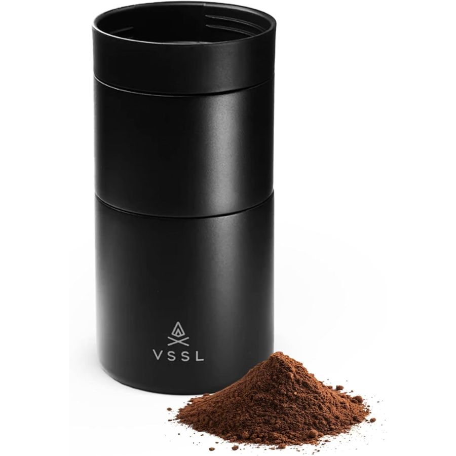 VSSL Nest Pour-Over-kaffeset, svart