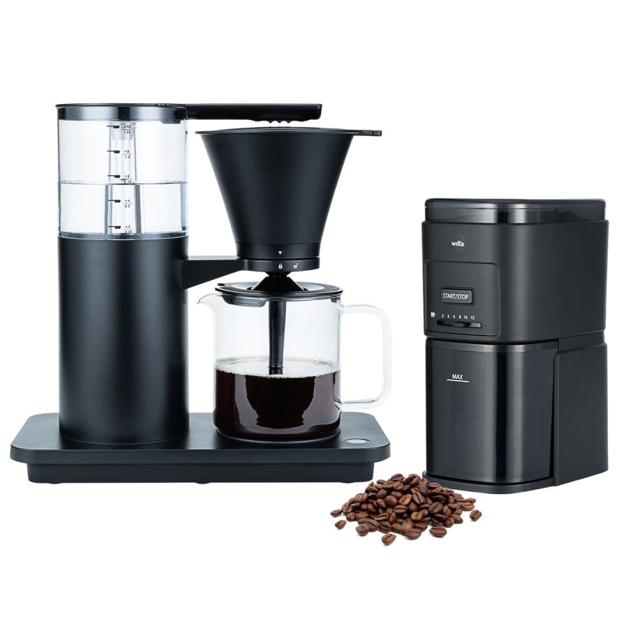 Wilfa Daily kaffebryggare CM11B-A125 + Daily CG2G-260 kaffekvarn