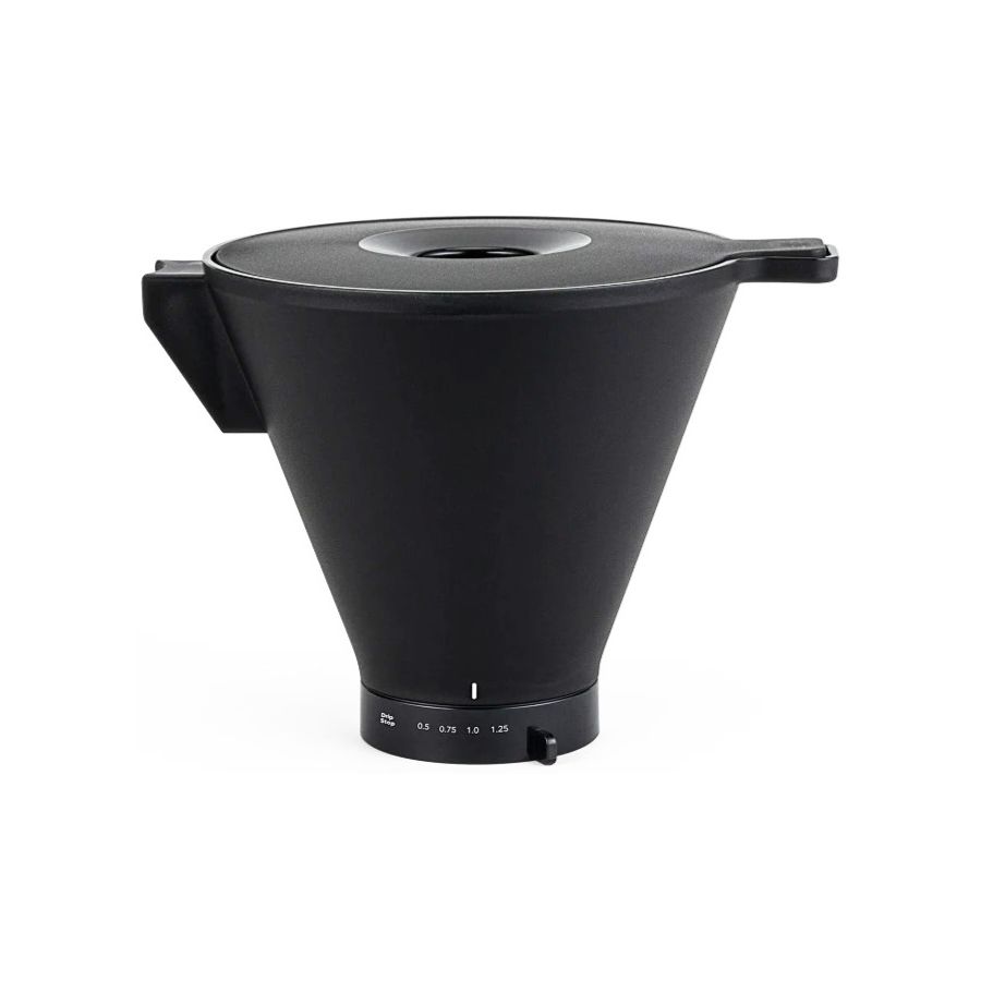 Wilfa Zense CM10 filterhållare, manuellt dropplås