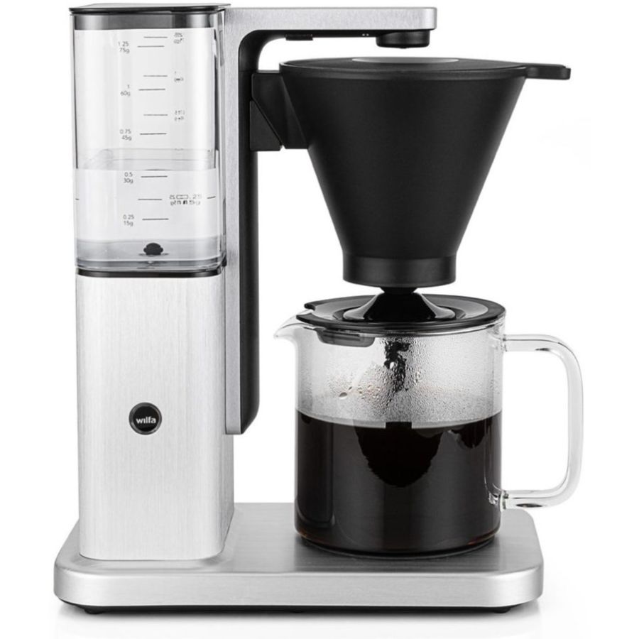 Wilfa Zense Alux Coffee Maker CM108BA-A125 1.25 l, Brushed Aluminum