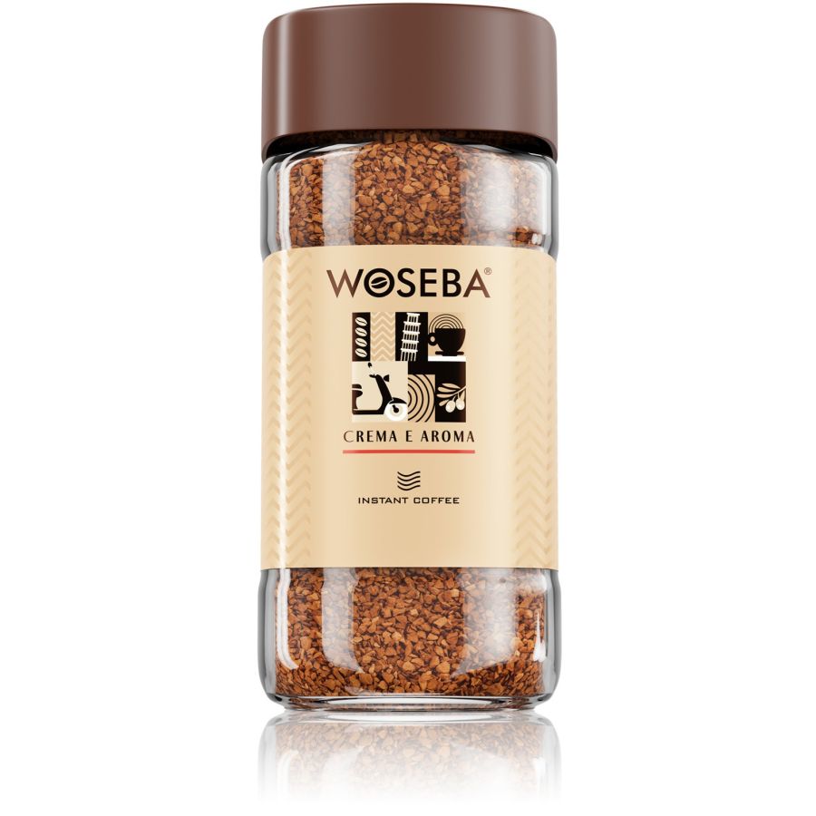 Woseba Crema E Aroma snabbkaffe 100 g