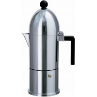 Alessi La Cupola A9095 Stovetop Espresso Coffee Maker, 6 Cups