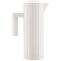 Alessi MDL12 Plissé Thermo Jug 1 l, White