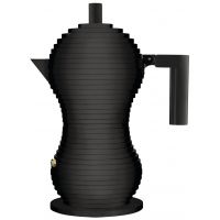 Alessi Pulcina Black Edition mokabryggare, 3 koppar