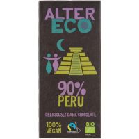 Alter Eco Dark Chocolate Peru 90% 100 g