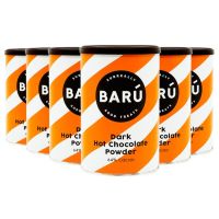 Barú Dark Hot Chocolate Powder chokladpulver 6 x 250 g